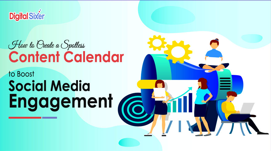 create social media content calendar